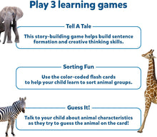 Load image into Gallery viewer, Skillmatics Flash Cards First 100 Animals