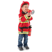 Load image into Gallery viewer, Melissa & Doug Costume Fire Chief Dress-Up Set