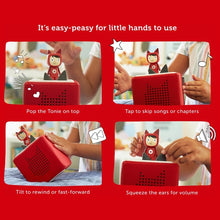 Load image into Gallery viewer, Tonies Toniebox Starter Set Audio Speaker Red