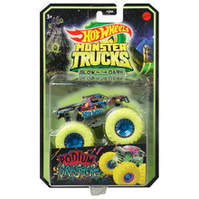 Load image into Gallery viewer, Hot Wheels Monster Trucks Glow in the Dark 1:64 Scale Toy Truck Assortment