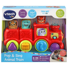 Load image into Gallery viewer, Vtech Pop & Sing Animal Train