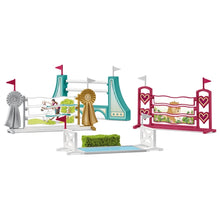 Load image into Gallery viewer, Schleich Horse Club 42612 Horse Obstacle Course Accessories Set