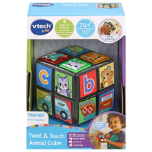 Load image into Gallery viewer, VTech Twist & Teach Animal Activity Cube
