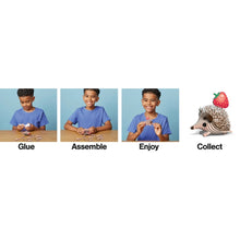 Load image into Gallery viewer, EUGY 3D Model Cardboard Kit Hedgehog