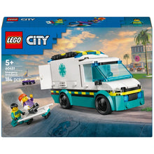 Load image into Gallery viewer, LEGO City 60451 Emergency Ambulance Set