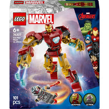 Load image into Gallery viewer, LEGO Marvel 76307 Iron Man Mech vs. Ultron Set