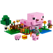 Load image into Gallery viewer, LEGO Minecraft 21268 The Baby Pig House Set
