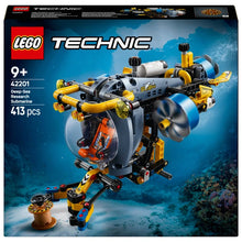 Load image into Gallery viewer, LEGO Technic 42201 Deep-Sea Research Submarine Set