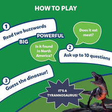 Load image into Gallery viewer, Skillmatics Guess In 10 Card Game World Of Dinosaurs Edition