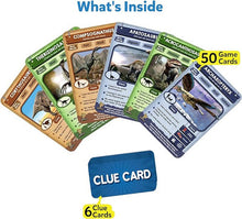 Load image into Gallery viewer, Skillmatics Guess In 10 Card Game World Of Dinosaurs Edition