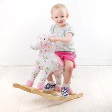 Load image into Gallery viewer, Big Jigs Floral Rocking Horse
