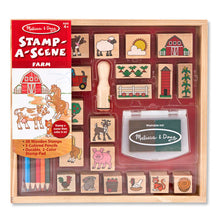 Load image into Gallery viewer, Melissa & Doug Stamp a Scene Farm