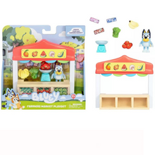 Load image into Gallery viewer, Bluey Farmers Market Playset
