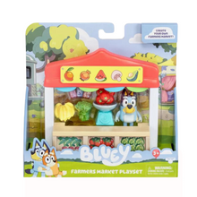 Load image into Gallery viewer, Bluey Farmers Market Playset