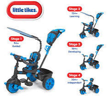 Load image into Gallery viewer, Little Tikes 4 In 1 Deluxe Edition Trike – Neon Blue
Little Tikes