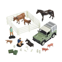 Load image into Gallery viewer, Britains 43385 Land Rover Vet Set 1.32