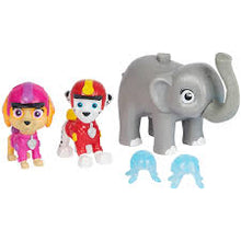 Load image into Gallery viewer, PAW Patrol Jungle Pups Figures 3 Pack Marshall, Skye and Elephant