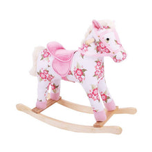 Load image into Gallery viewer, Big Jigs Floral Rocking Horse