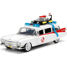 Load image into Gallery viewer, Jada Ghostbuster ECTO-1 1:24 Scale Die-Cast Model Car with Opening Doors, Boot & Bonnet, White
