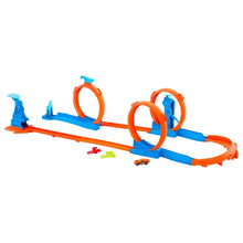 Load image into Gallery viewer, Hot Wheels Track Creator Triple Loop Speed Kit