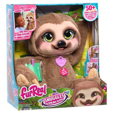 Load image into Gallery viewer, FurReal Snuggles the Smiling Sloth Interactive plush toy