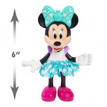 Load image into Gallery viewer, Disney Junior Minnie Mouse Fabulous Fashion Doll with Case – Sweet Party