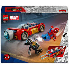 Load image into Gallery viewer, LEGO Marvel 76336 Spider-Man Car vs. Venomised Wolverine Set