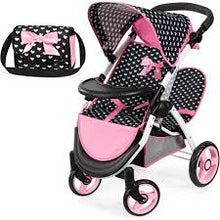 Load image into Gallery viewer, Bayer Twin Dolls Pram With Bag