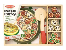 Load image into Gallery viewer, Melissa & Doug Pizza Party Play Set