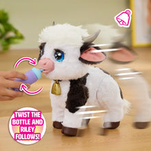 Load image into Gallery viewer, Fur Real Riley The Feed & Follow Cow