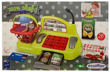 Load image into Gallery viewer, Ecoiffier 26pc Cash Register Role Play Playset