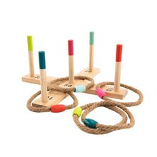 Load image into Gallery viewer, TP Toys Outdoor Wooden Ring Toss