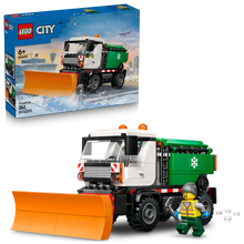 Load image into Gallery viewer, Lego City Snowplough Truck Toy Vehicle With Minifigure 60490