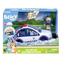 Load image into Gallery viewer, Bluey Police Car with Police Man Figure