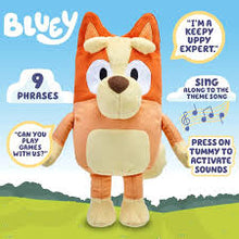 Load image into Gallery viewer, Bluey Talking Plush Bingo 30cm