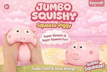 Load image into Gallery viewer, Jumbo Squishy Pig Slow-Rise Sensory Toy – Extra Large Squeeze