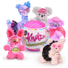 Load image into Gallery viewer, Knotz Magic Yarn DIY Surprise Capsule: Animal Plush Craft Kit Series-1 Assortment