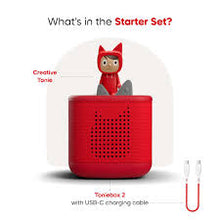 Load image into Gallery viewer, Tonies Toniebox 2 Starter Set Sunset Red