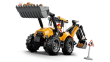Load image into Gallery viewer, Lego City 60480 Yellow Backhoe Loader