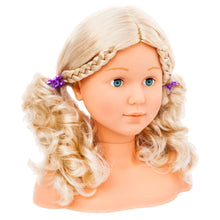 Load image into Gallery viewer, Bayer Top Model Styling Head with make up & accessories
