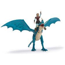 Load image into Gallery viewer, Dreamworks How to Train Your Dragon Action Figures Deadly Nadder & Astrid 2 Pack