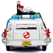 Load image into Gallery viewer, Jada Ghostbuster ECTO-1 1:24 Scale Die-Cast Model Car with Opening Doors, Boot & Bonnet, White