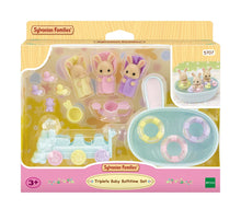 Load image into Gallery viewer, Sylvanian Families Triplets Baby Bathtime Set 5707