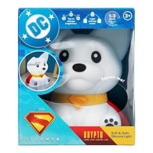 Load image into Gallery viewer, Superman Krypto SquishyGlo Silicone Light Rechargeable