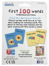 Load image into Gallery viewer, First 100 Words Card Game