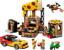 Load image into Gallery viewer, Lego City 60496 Pizza Delivery Experience with Vehicles