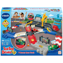 Load image into Gallery viewer, Vtech Toot-Toot Drivers V Racers Race Track Playset