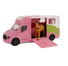 Load image into Gallery viewer, Kids Globe Pink Anemone Horse Truck