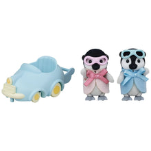 Load image into Gallery viewer, Sylvanian Families Penguin Babies Ride'n Play 5695