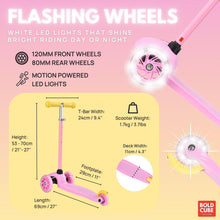 Load image into Gallery viewer, Boldcube Teeny 3 Wheel Scooter Pink